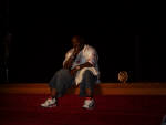 me ( DJ.D ) accepting my 2011 Houston  Hip Hop Award